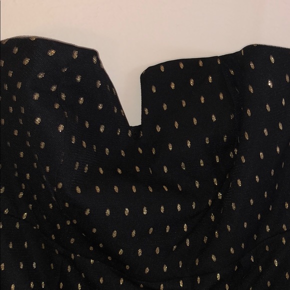 Latiste strapless black and gold dress - Picture 2 of 4